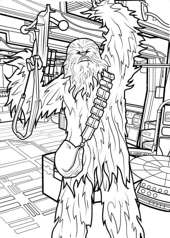Çocuklar İçin Star Wars Boyama Sayfaları 