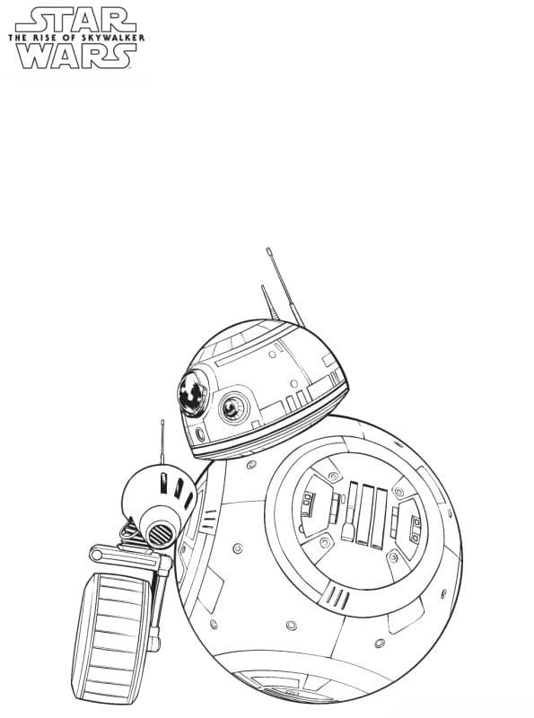 Çocuklar İçin Star Wars Boyama Sayfaları 