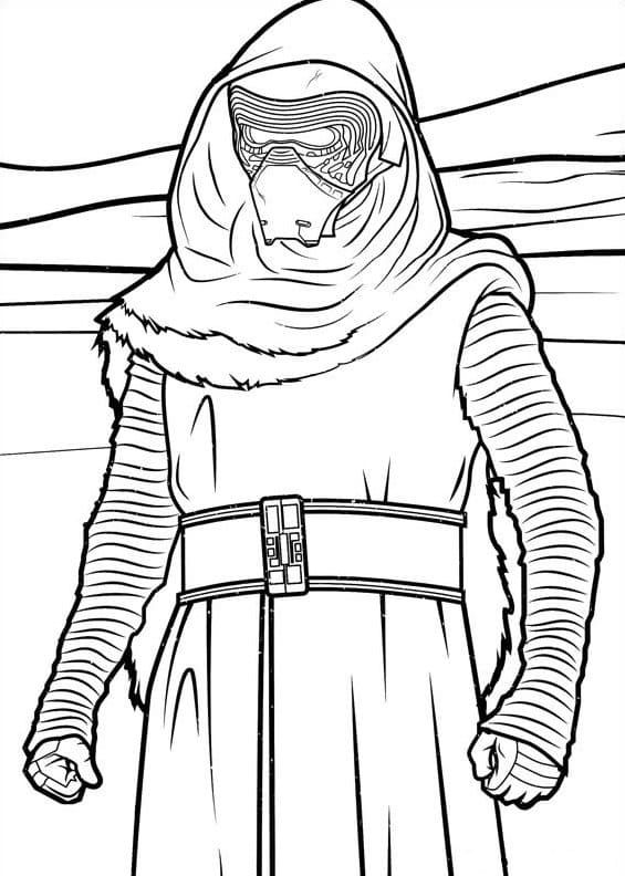 Çocuklar İçin Star Wars Boyama Sayfaları 