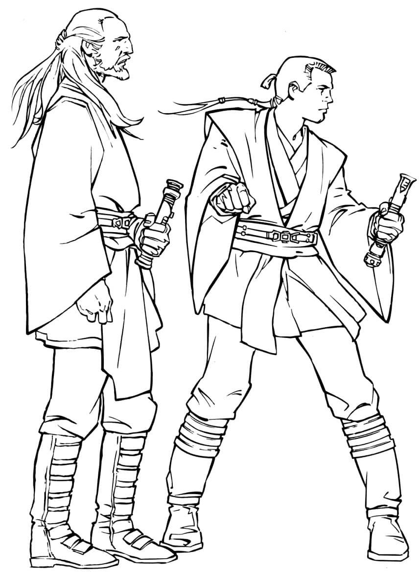 Çocuklar İçin Star Wars Boyama Sayfaları 