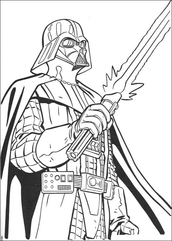 Çocuklar İçin Star Wars Boyama Sayfaları 