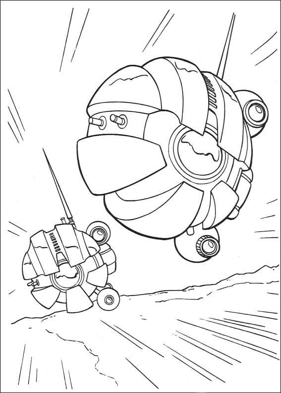 Çocuklar İçin Star Wars Boyama Sayfaları 