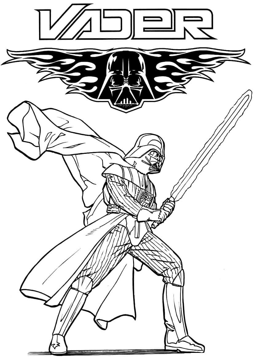 Çocuklar İçin Star Wars Boyama Sayfaları 