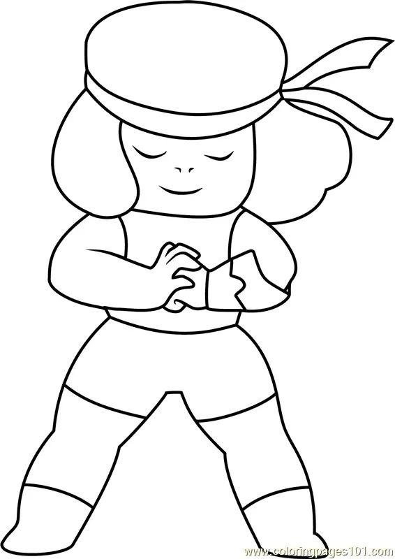 Çocuklar İçin Steven Universe Boyama Sayfaları 