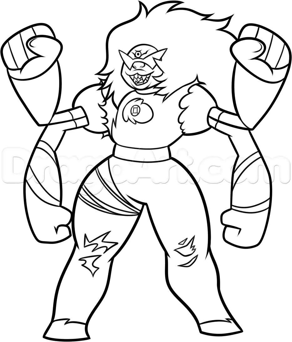 Çocuklar İçin Steven Universe Boyama Sayfaları 