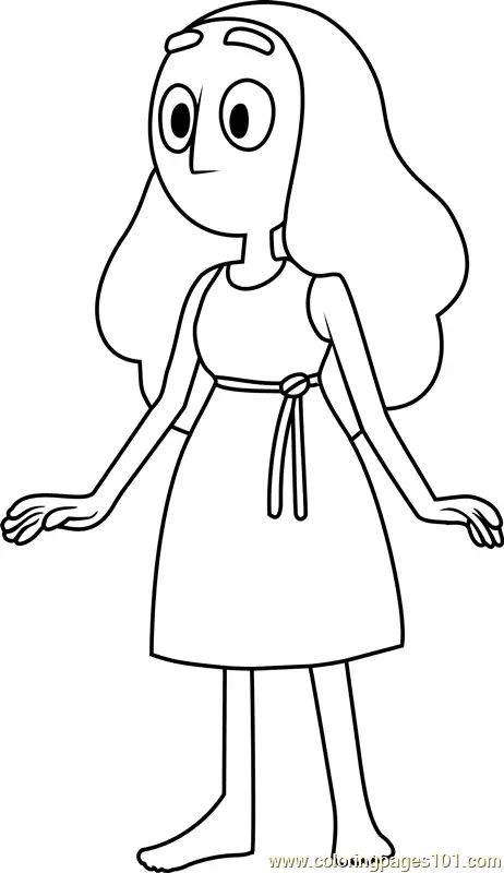 Çocuklar İçin Steven Universe Boyama Sayfaları 