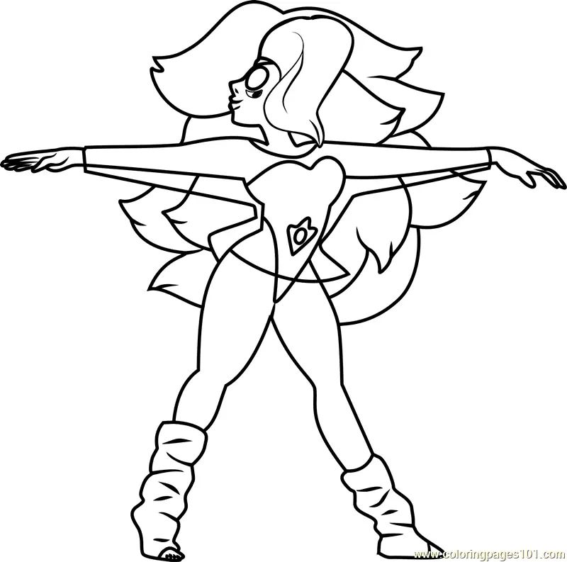 Çocuklar İçin Steven Universe Boyama Sayfaları 