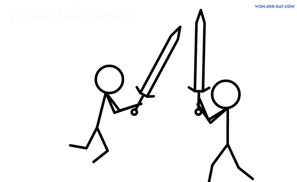 Çocuklar İçin Stickman Boyama Sayfaları 