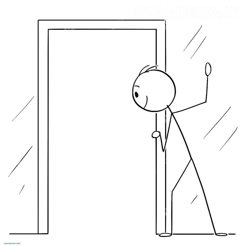 Çocuklar İçin Stickman Boyama Sayfaları 