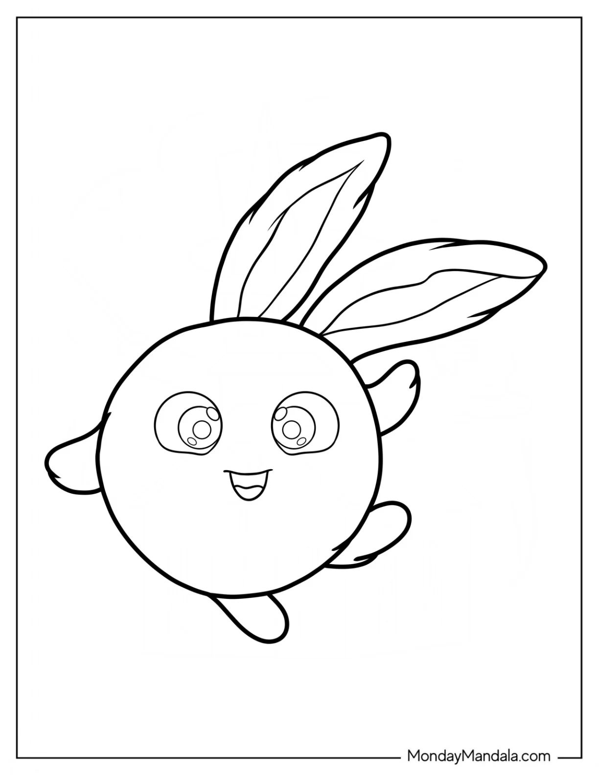 Çocuklar İçin Sunny Bunnies Boyama Sayfaları 