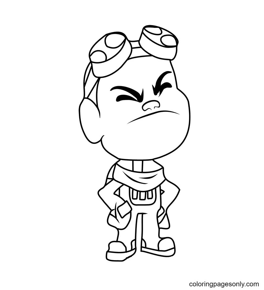 Çocuklar İçin Teen Titans Go Boyama Sayfaları 