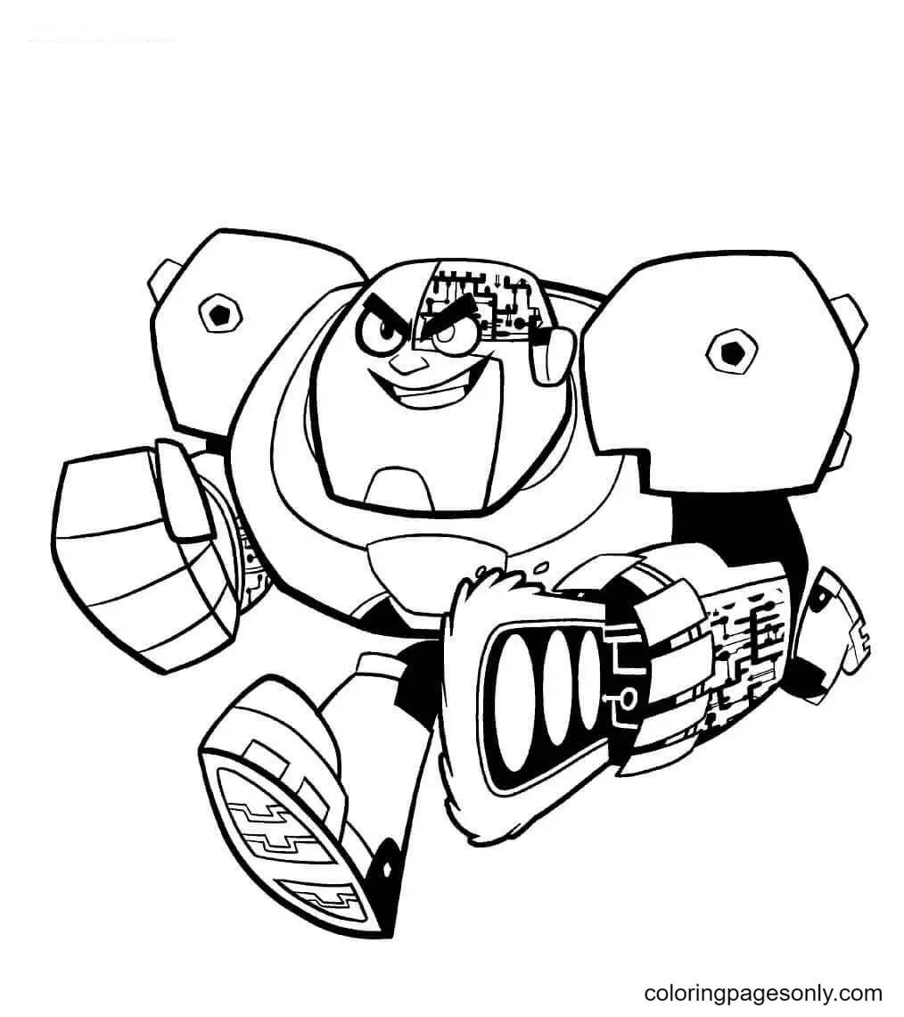 Çocuklar İçin Teen Titans Go Boyama Sayfaları 