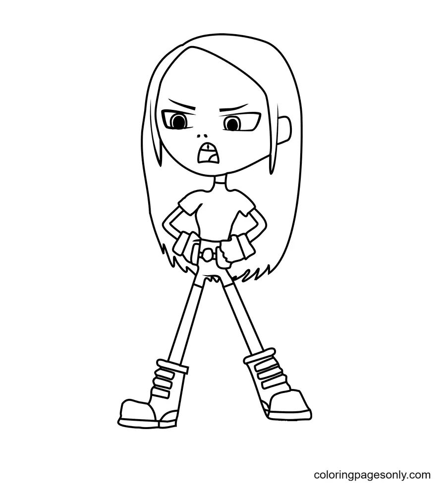Çocuklar İçin Teen Titans Go Boyama Sayfaları 