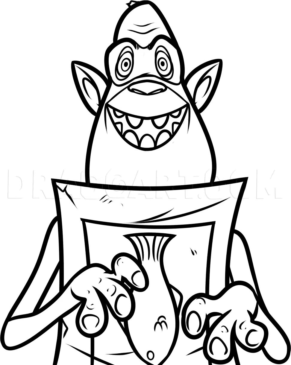 Çocuklar İçin The Boxtrolls Boyama Sayfaları 