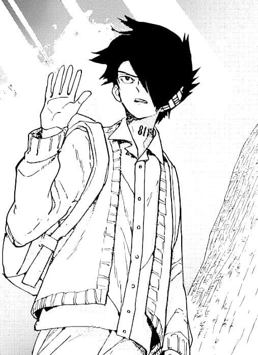 Çocuklar İçin The Promised Neverland Boyama Sayfaları 