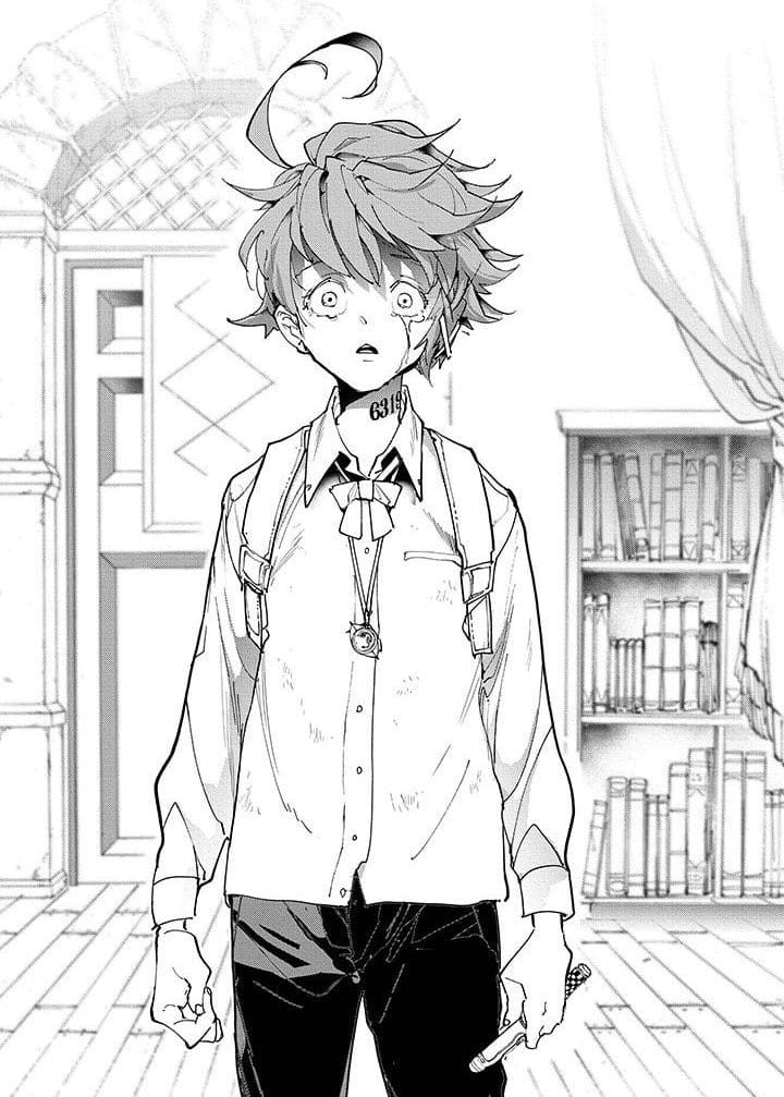 Çocuklar İçin The Promised Neverland Boyama Sayfaları 