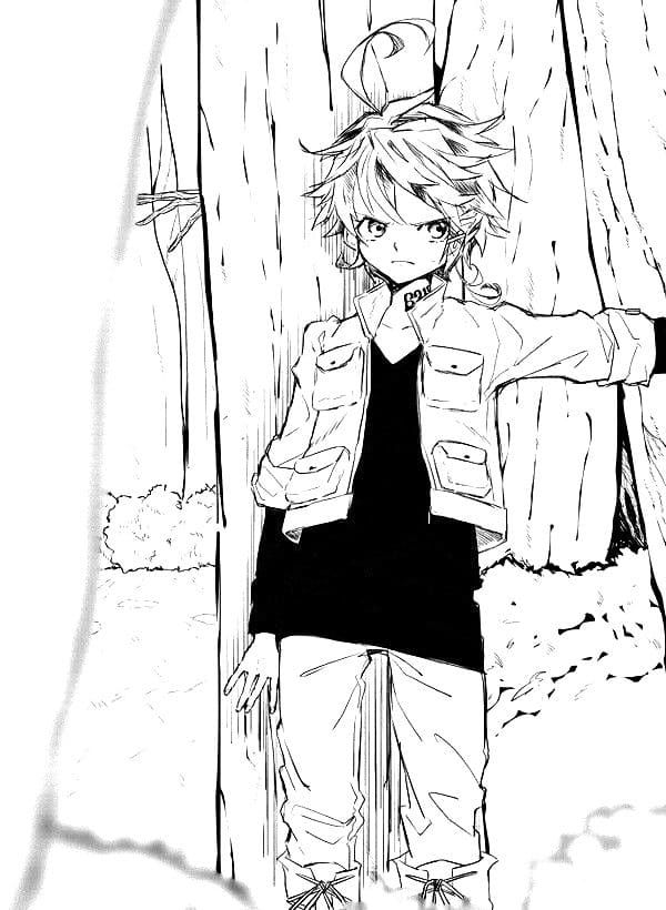 Çocuklar İçin The Promised Neverland Boyama Sayfaları 