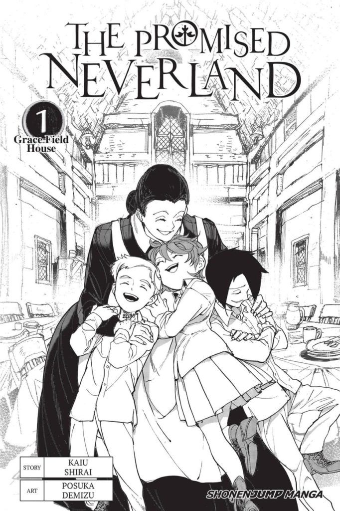 Çocuklar İçin The Promised Neverland Boyama Sayfaları 