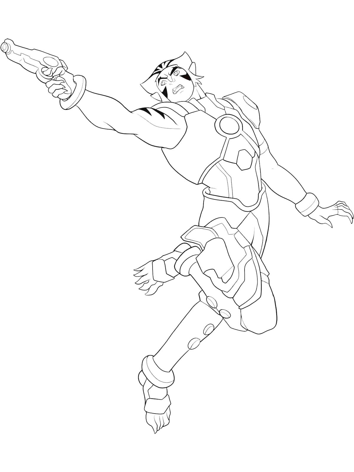 Çocuklar İçin Thundercats Boyama Sayfaları 