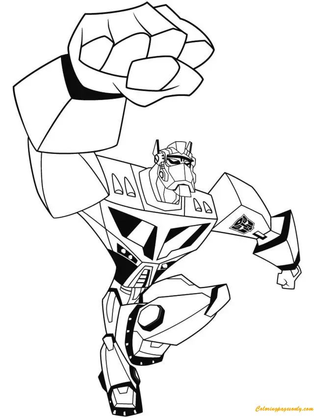 Çocuklar İçin Transformers Boyama Sayfaları 