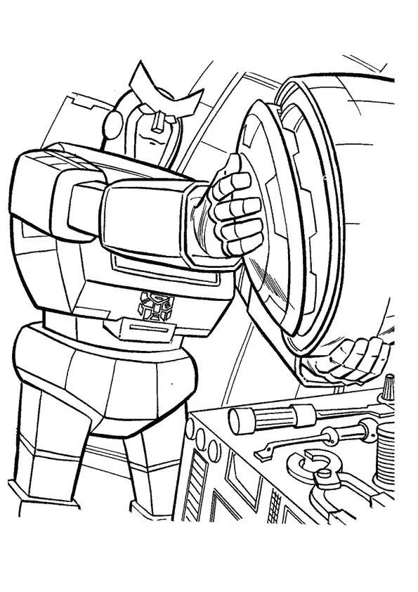 Çocuklar İçin Transformers Boyama Sayfaları 