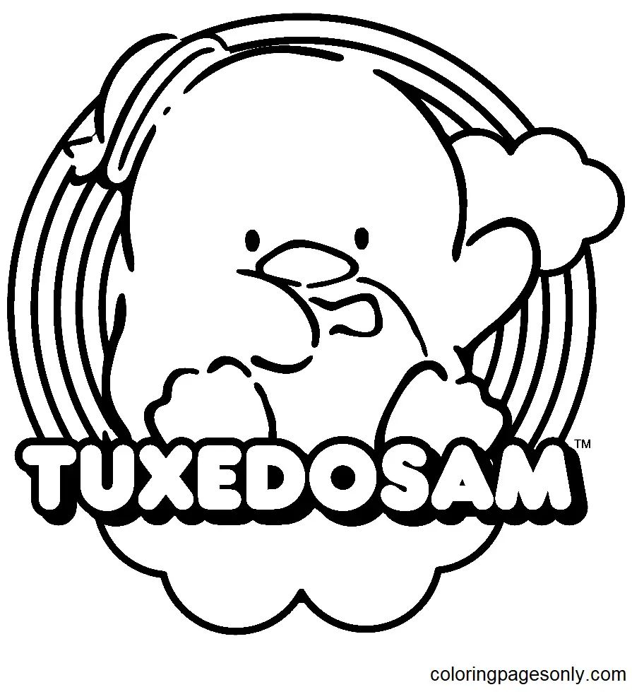 Çocuklar İçin Tuxedo Boyama Sayfaları 