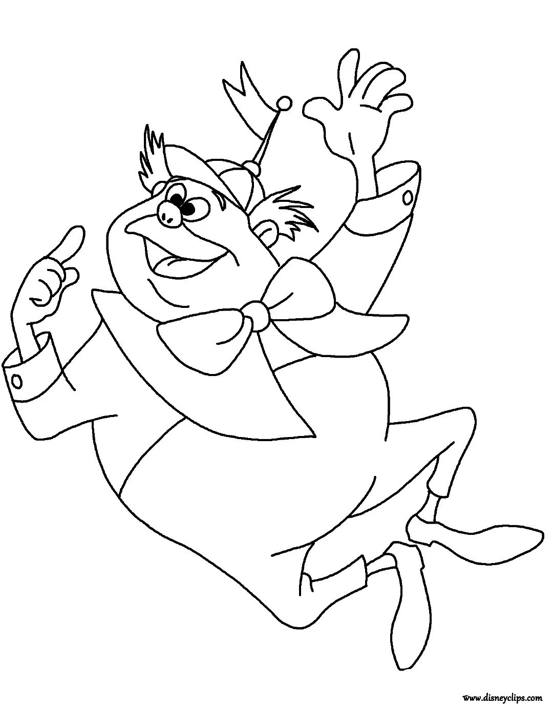 Çocuklar İçin Tweedledum ve Tweedledee Boyama Sayfaları 