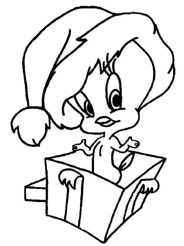 Çocuklar İçin Tweety Boyama Sayfaları 