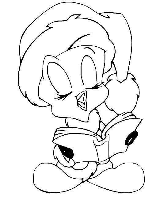 Çocuklar İçin Tweety Boyama Sayfaları 