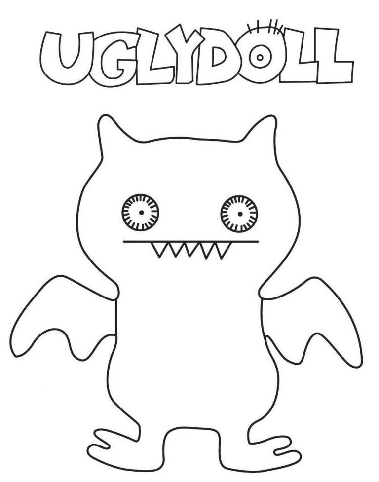 Çocuklar İçin Uglydolls Boyama Sayfaları 