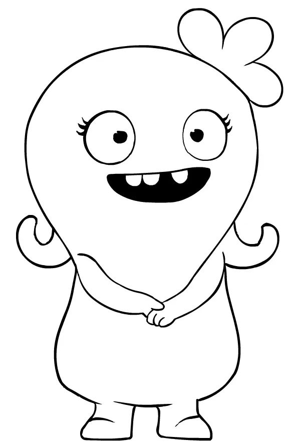Çocuklar İçin Uglydolls Boyama Sayfaları 