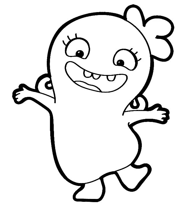Çocuklar İçin Uglydolls Boyama Sayfaları 