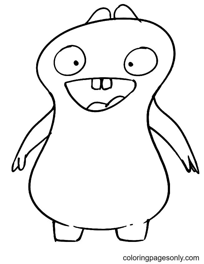 Çocuklar İçin Uglydolls Boyama Sayfaları 