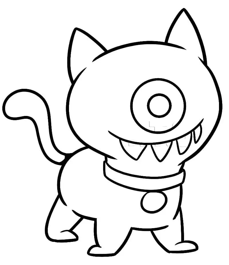 Çocuklar İçin Uglydolls Boyama Sayfaları 