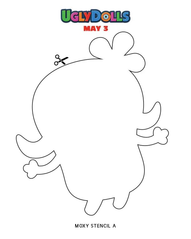 Çocuklar İçin Uglydolls Boyama Sayfaları 
