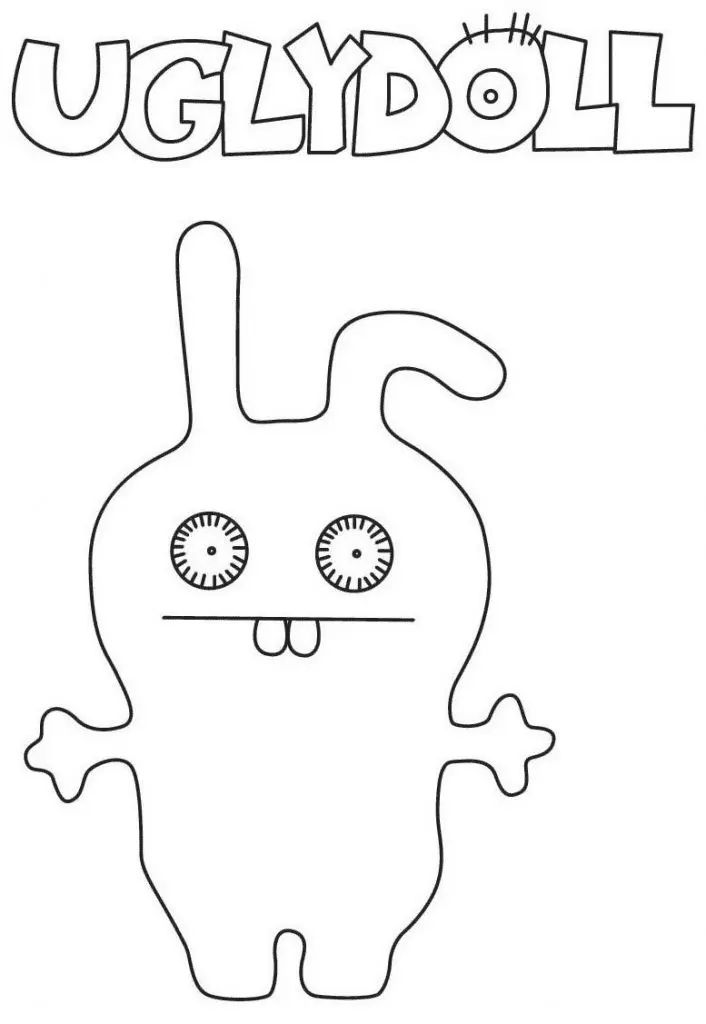 Çocuklar İçin Uglydolls Boyama Sayfaları 