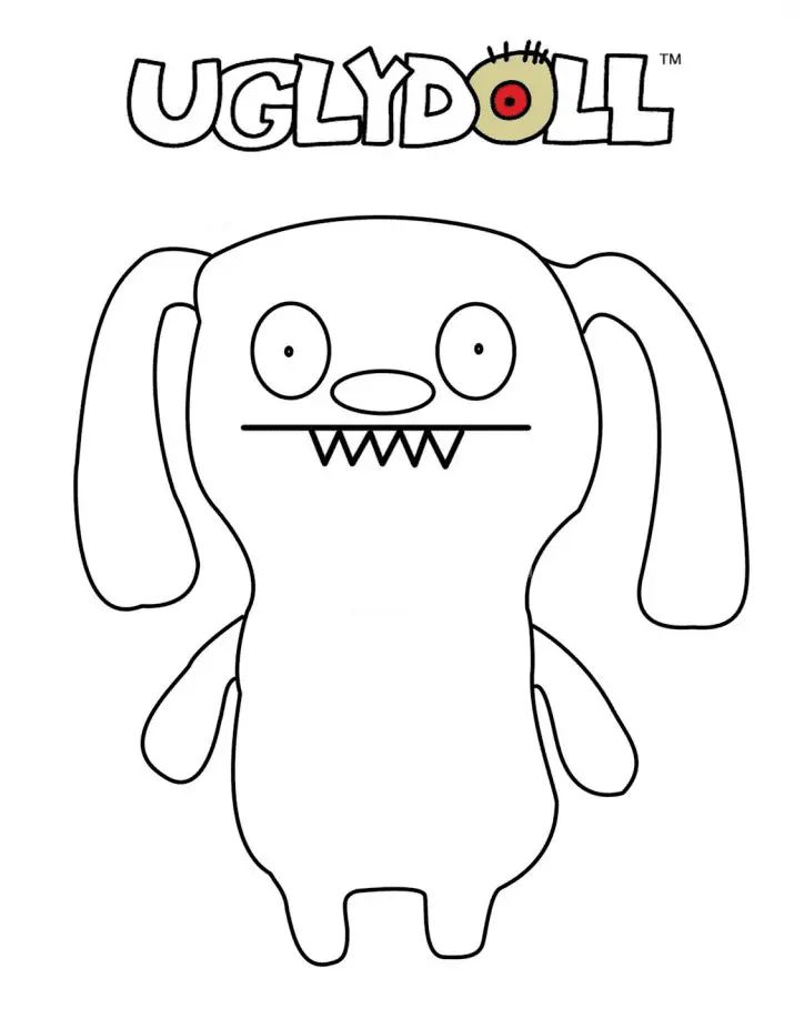 Çocuklar İçin Uglydolls Boyama Sayfaları 
