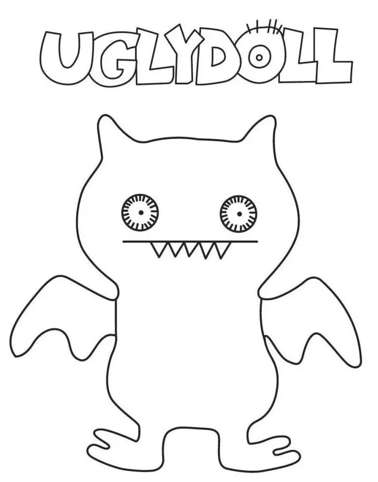 Çocuklar İçin Uglydolls Boyama Sayfaları 
