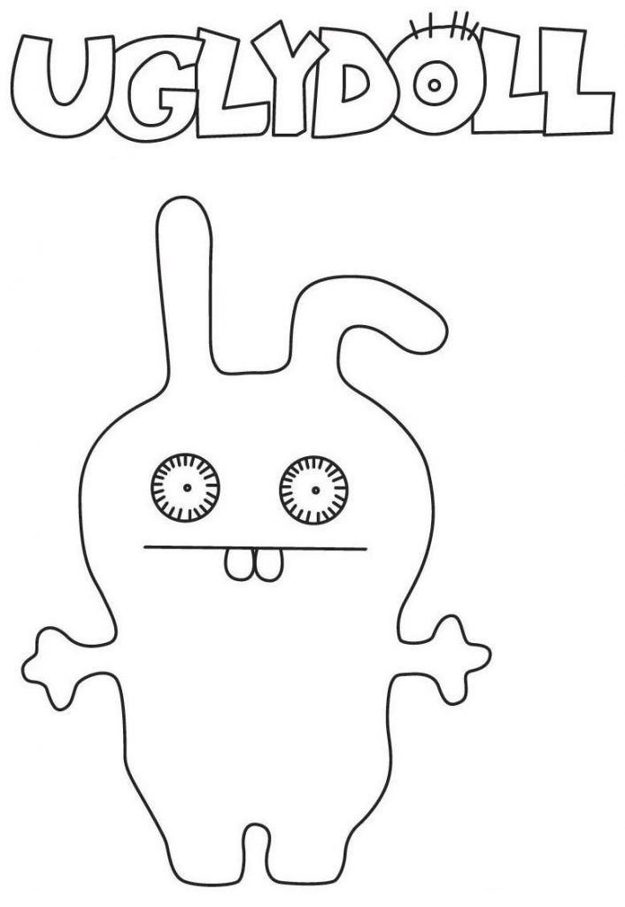 Çocuklar İçin Uglydolls Boyama Sayfaları 