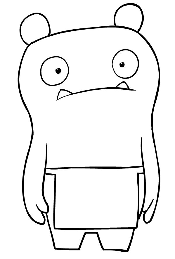 Çocuklar İçin Uglydolls Boyama Sayfaları 
