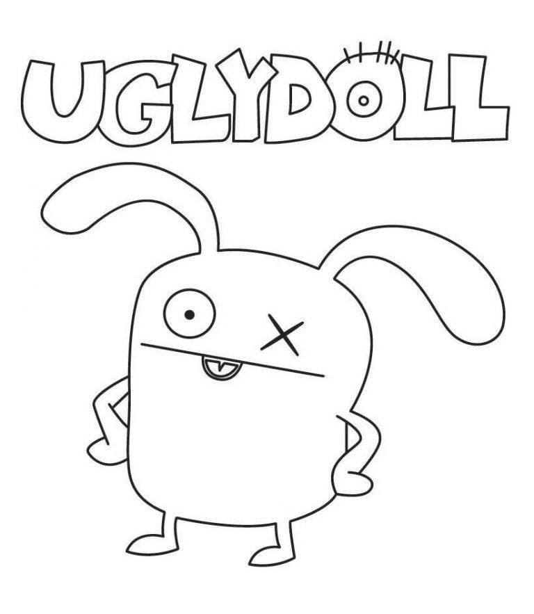 Çocuklar İçin Uglydolls Boyama Sayfaları 