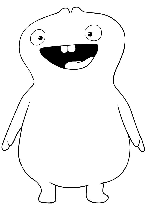 Çocuklar İçin Uglydolls Boyama Sayfaları 