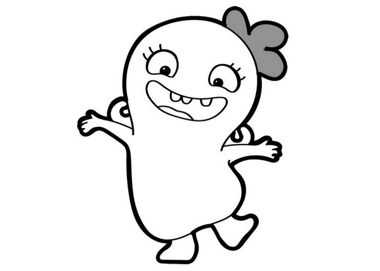 Çocuklar İçin Uglydolls Boyama Sayfaları 