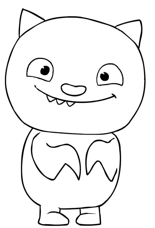 Çocuklar İçin Uglydolls Boyama Sayfaları 