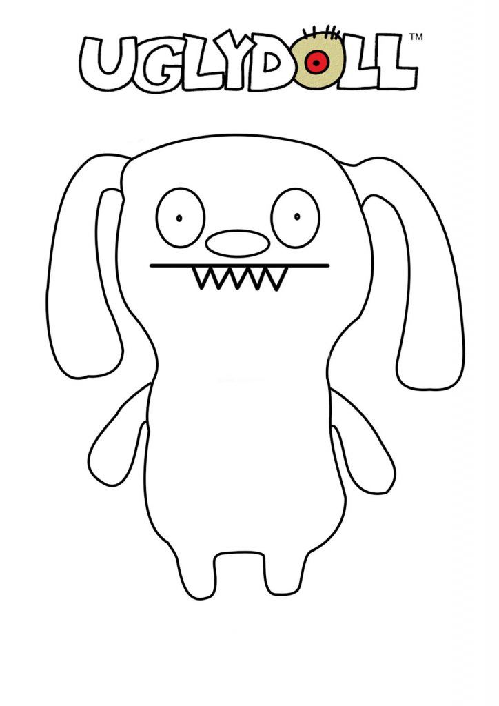 Çocuklar İçin Uglydolls Boyama Sayfaları 