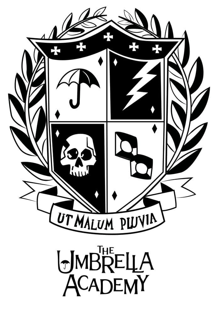 Çocuklar İçin Umbrella Academy Boyama Sayfaları 