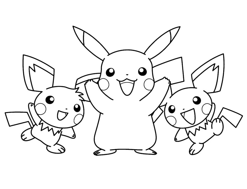Çocuklar İçin Umbreon Boyama Sayfaları 