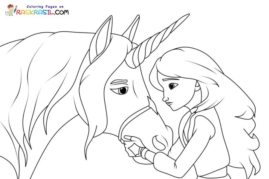 Çocuklar İçin Unicorn Academy Boyama Sayfaları 