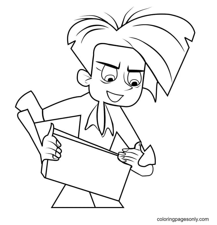 Çocuklar İçin Vahşi Kratts Boyama Sayfaları 
