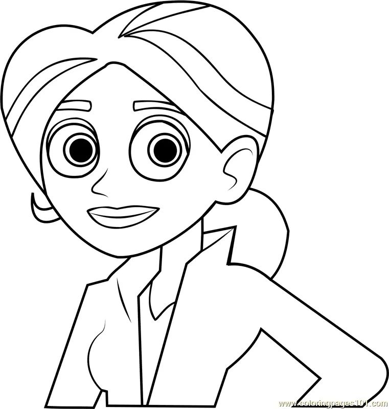 Çocuklar İçin Vahşi Kratts Boyama Sayfaları 